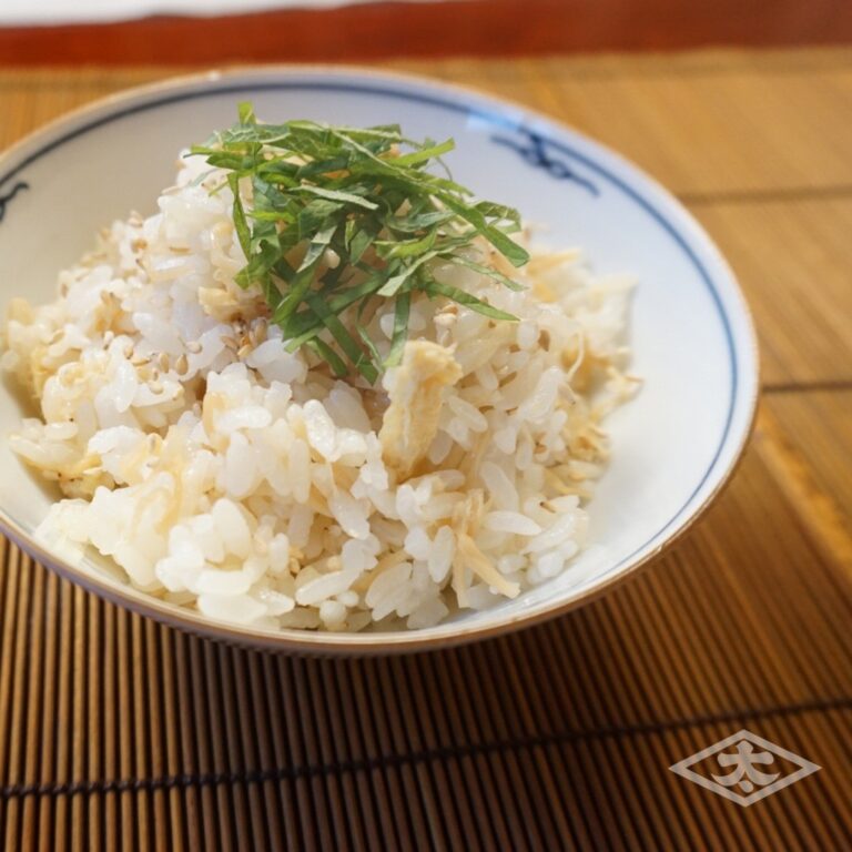 ほたての炊き込みごはん