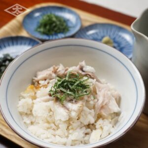 鯛のあらで作る鯛めし