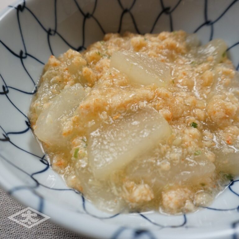 冬瓜とカニ缶の中華煮