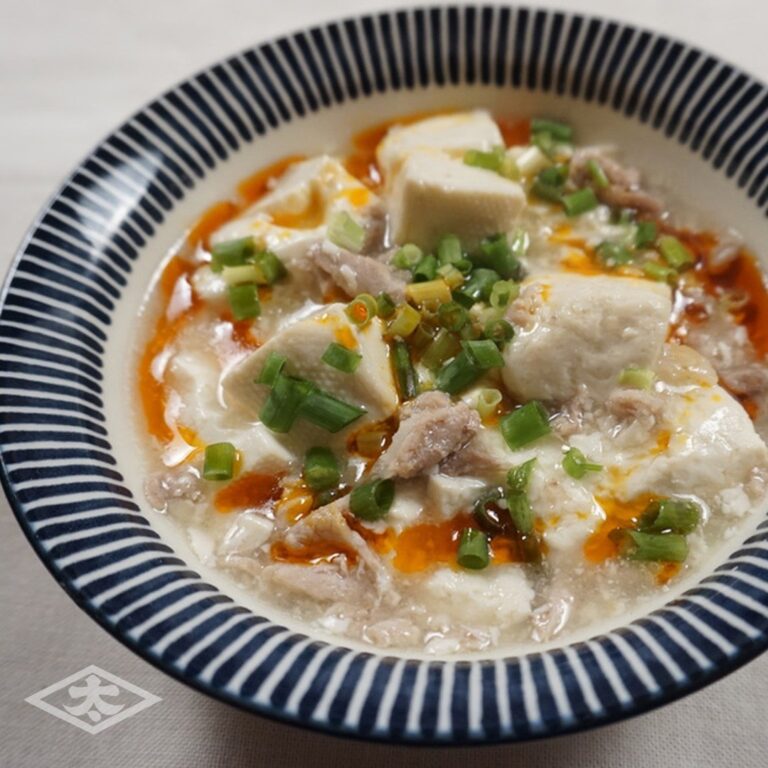 白麻婆豆腐