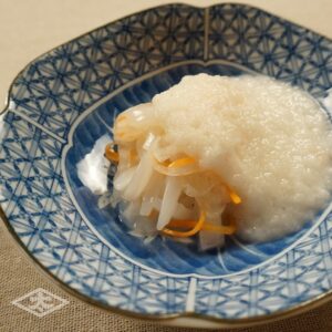 真イカのとろろ和え