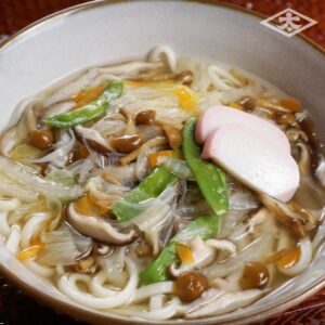きのこあんかけうどん