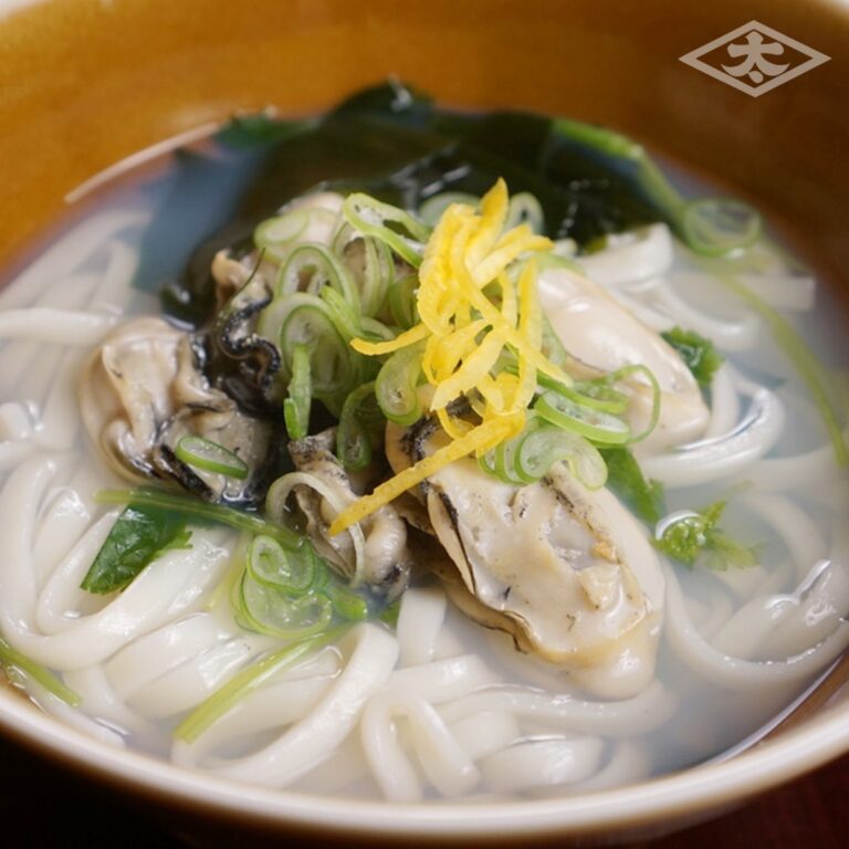 牡蠣うどん