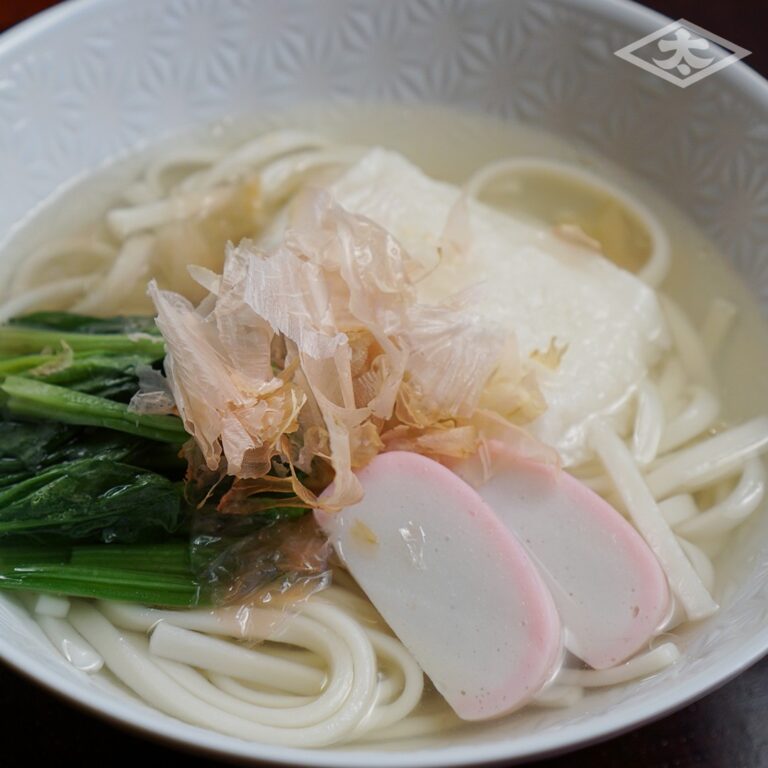 揚げ餅うどん