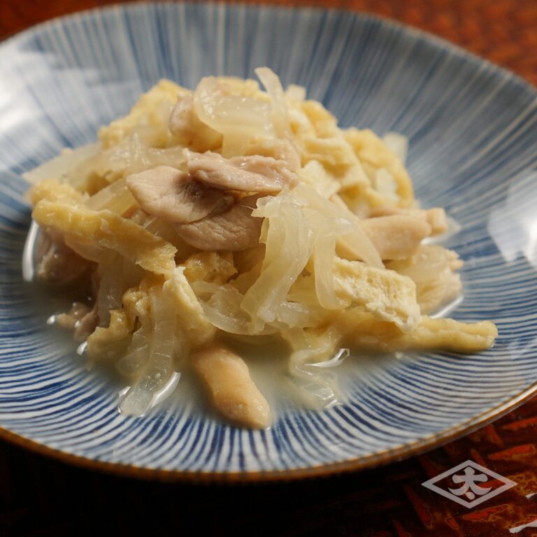 大根と鶏肉の炒め煮