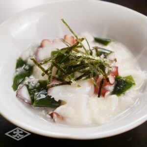 タコと長芋のわさびじょうゆ和え