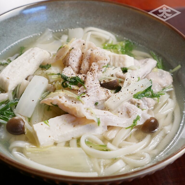 豚しゃぶうどん