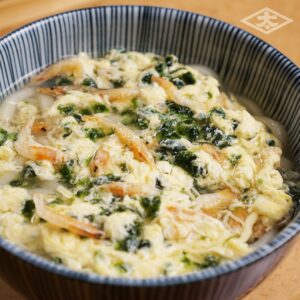 桜エビの卵とじうどん