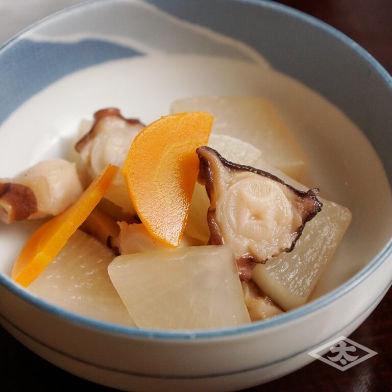 たこと大根の煮物