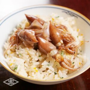 ホタルイカの炊き込みご飯