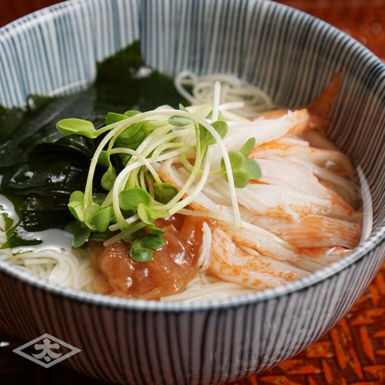 カニカマわかめそうめん